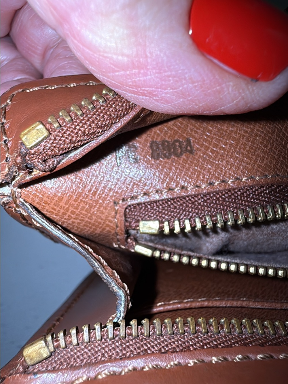 Vintage Louis Vuitton monogram Angian shoulder bag authenticated !! - Picture 13 of 16